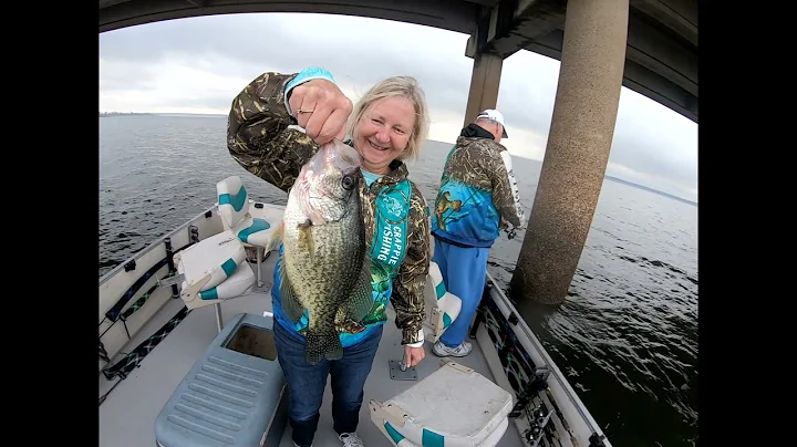 Wintertime crappie  in Texas