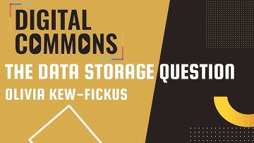 Part 4:  The Data Storage Question / Research Data Management at Vanderbilt University