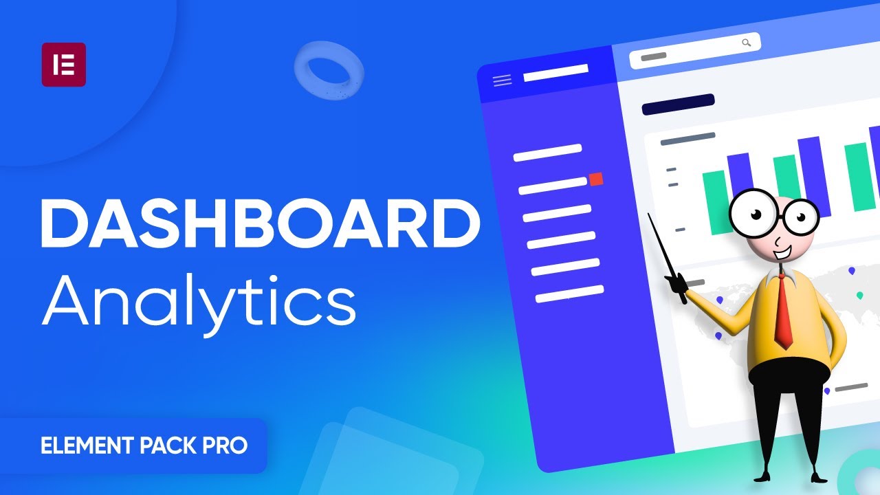 New Dashboard Analytics by Element Pack Pro Version 6.0 Update - YouTube