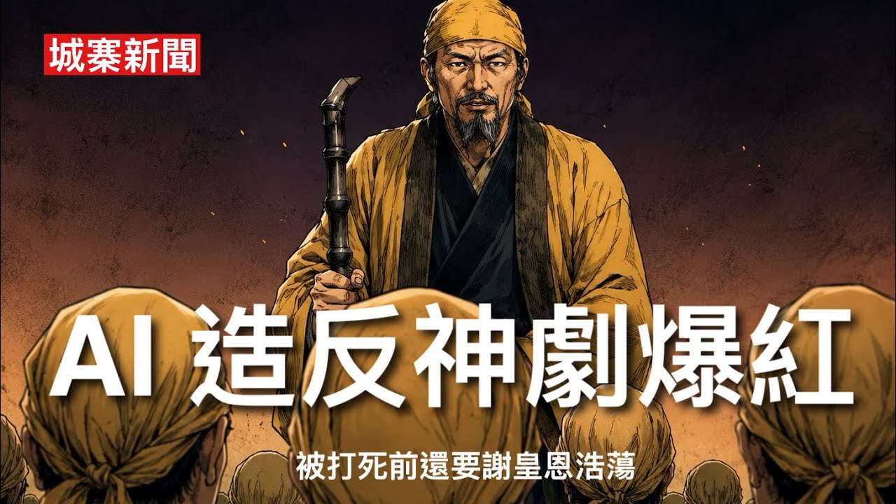 城寨新聞(3)24/8/26:奈良藥師寺千二年國寶級文物被台灣老殘女星淋油破壞 日本警方拘捕 大陸AI劇半年廿二萬部 造反￼神劇五日衝上B站榜首 網民擔心官方因政治敏感下架 黃巾之亂以古諷今 