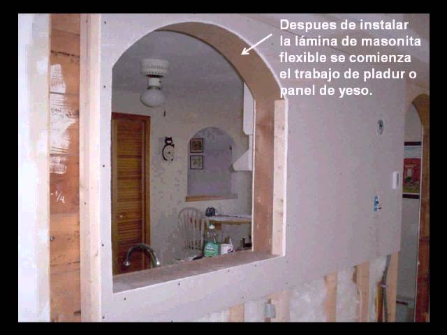 Construyendo arcos interiores. - YouTube