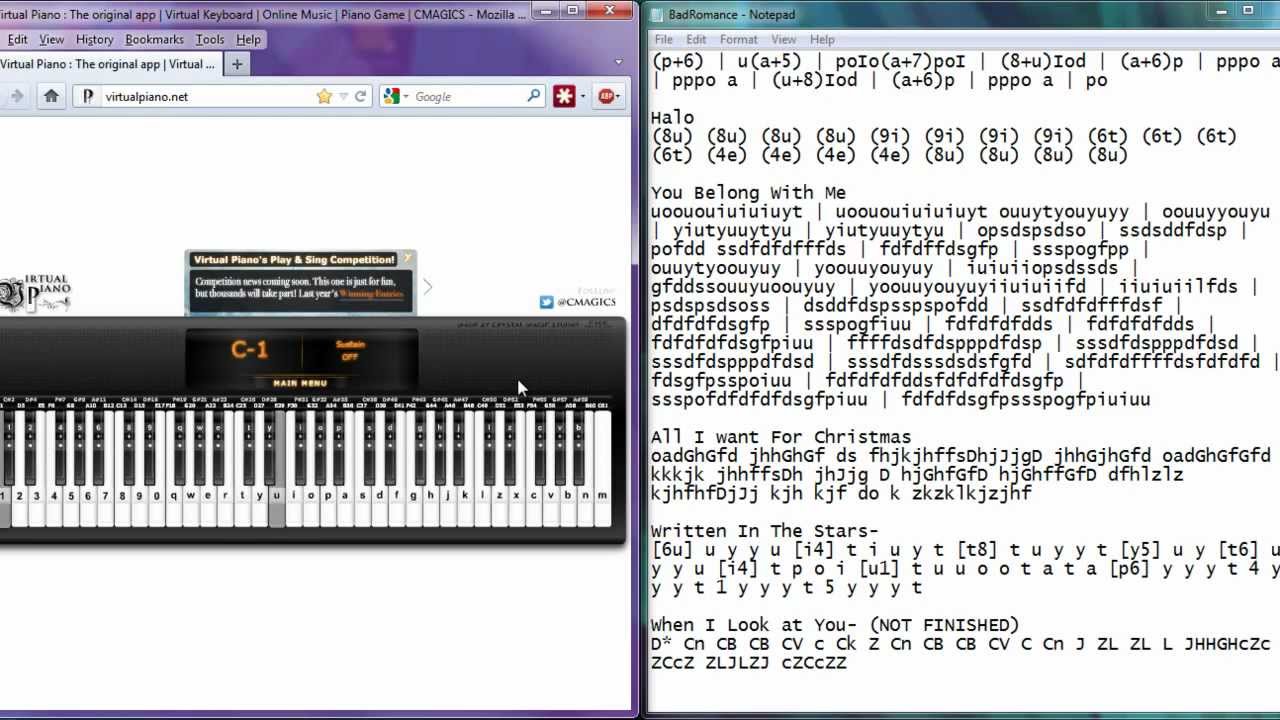 Written In The Stars by Tinie Tempah and Eric Turner - Virtual Piano