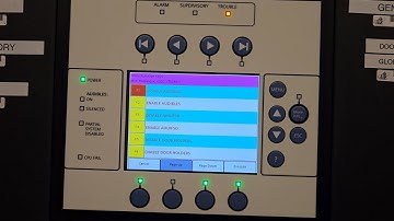 Siemens Desigo | How to use Function Keys on Fire Panel