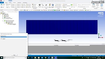 1 D Beam Element Subjected to Bending Force | Ansys | Pranita G Thakur