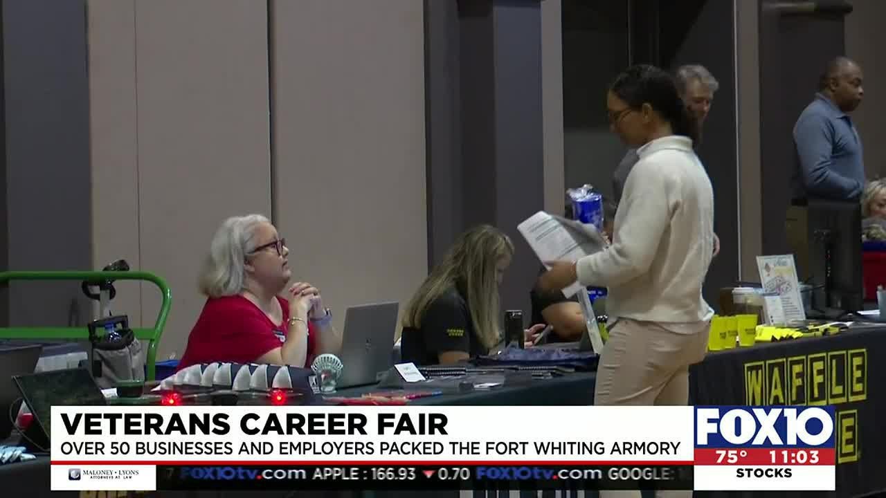 Veterans Career Fair at Fort Whiting Armory YouTube