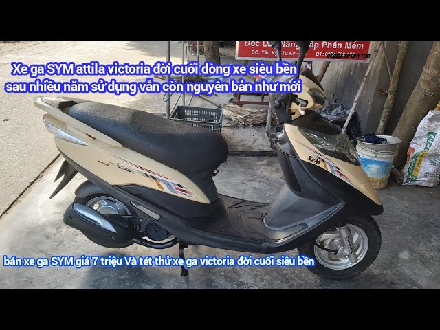 SYM Attila Elizabeth EFI 2012  Xe tay ga tầm trung hấp dẫn  CafeAutoVn