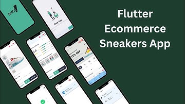 Flutter Ecommerce Sneakers App UI