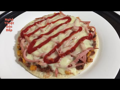 Video: Pizza Nhân Thịt Băm, Nấm Và Xúc Xích