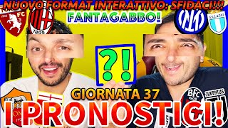 🚨 INTER-LAZIO, TORINO-MILAN, ROMA-GENOA e BOLOGNA-JUVENTUS‼️😱 FANTAGABBO e PRONOSTICI SERIE A #37