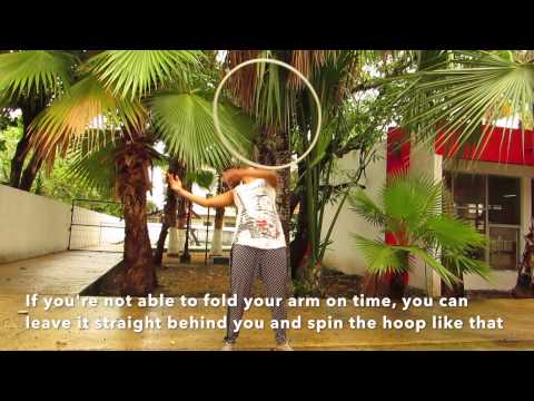 Tutorial hula hoop avanzado: Petto tira un Codo (in inglese sottotitolato)