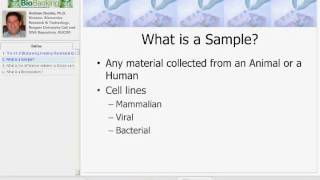 BioBanking  Scientific & Technical Considerations for Developing & Managing Biobanking Protocols