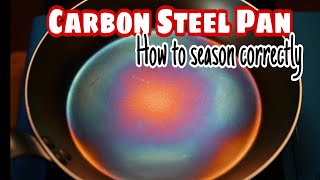 de BUYER Carbon Plus Steel Pan Seasoning First Time