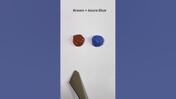 How to Create New Shades | #satisfying #colormixing