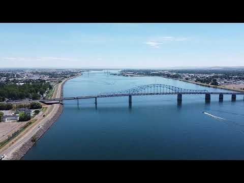 Columbia River - Tri Cities, Washington - Drone Footage - YouTube