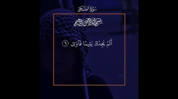 سورة الضحى تلاوة ياسر الدوسري #قرآن #قران_كريم #ياسر_الدوسري #تلاوة_خاشعة