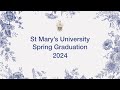 St marys university spring graduation  friday 15th