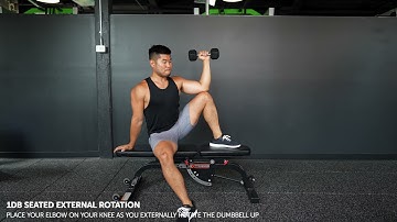 1DB Seated External Rotation