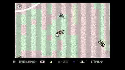 MICROPROSE SOCCER (C64) - Video Games Generation
