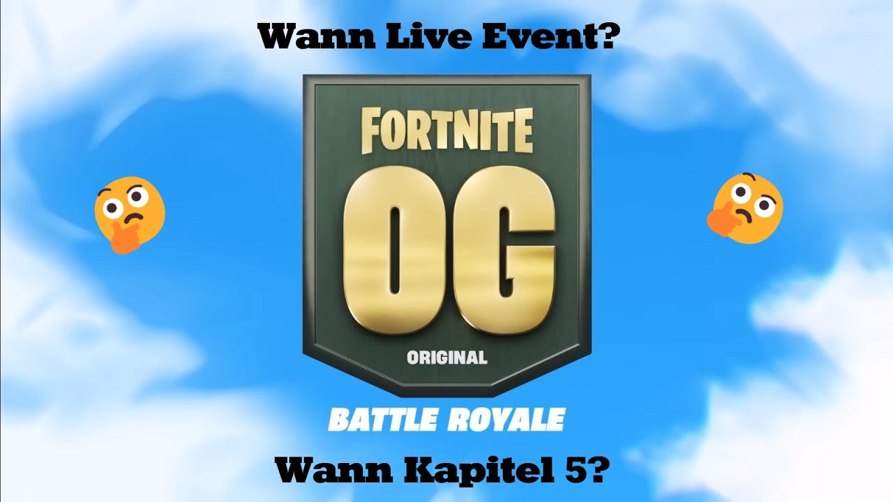 Wann Ist Das Nächste Live Event In Fortnite Wann ist das live Event in Fortnite? 🤔 - YouTube