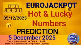 Eurojackpot Prediction For 5 December 2025 | HOT Numbers & Analysis - 05-12-2025