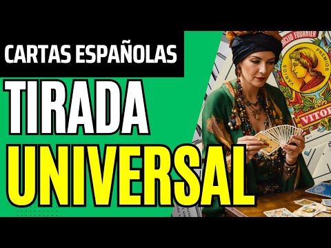 ¿Cómo hacer una tirada universal con las Cartas Españolas?