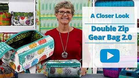 Double Zip Gear Bag 2.0 - A Closer Look