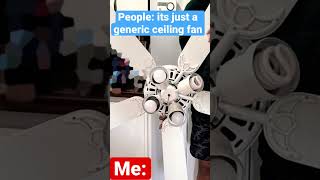 its just a generic ceiling fan