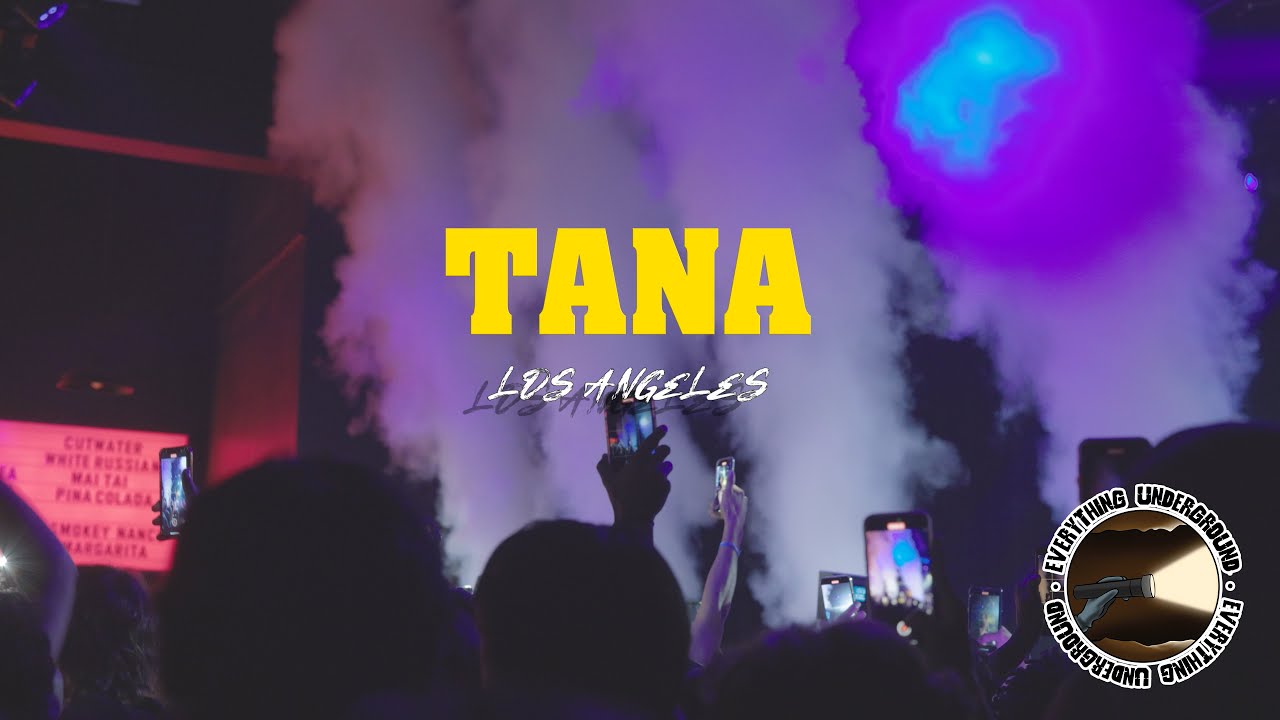 Tanea Rapper tana LIVE IN LA (+ plays unreleased) - YouTube