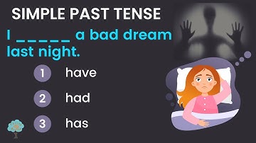 Simple Past Tense Quiz | English Tenses Quiz |  English Grammar Test