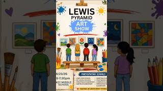 Admiring Art !!!! Lewis Pyramid art show #shortvideo #artwork