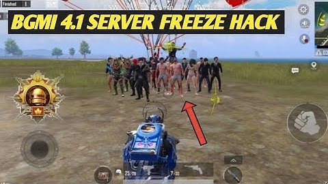 BGMI 4.1 SERVER FREEZE HACK FREE