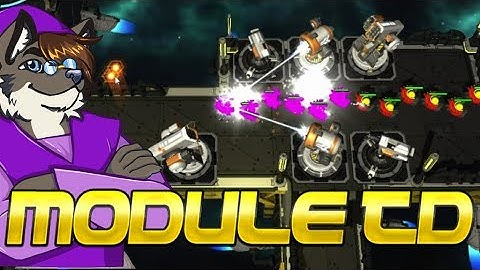 Module TD Sci Fi Tower Defense Game