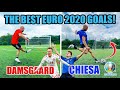 RECREATING EURO 2020 GOALS! Damsgaard, Chiesa, Jorginho & more!