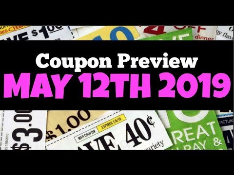 Coupon Insert Preview for Sunday May 12th 2019 3 Inserts