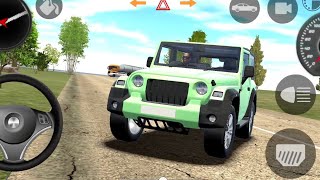 Dollar (song) Modified Mahindra blue Thar || Indian cars simulator 3d #trending #viral#SULTAN GAMING