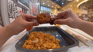 BonChon Spicy Korean Fried Chicken Dinner POV Eating PH