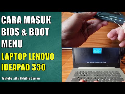 CARA MASUK BIOS DAN BOOT MENU LAPTOP LENOVO IDEAPAD 330