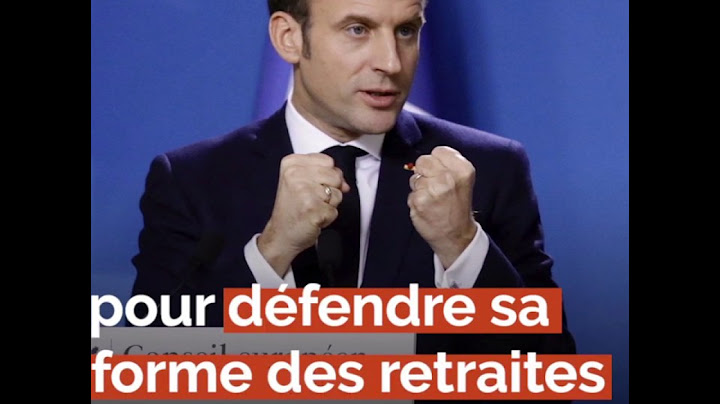Retraites: Emmanuel Macron sort du silence et défend une réforme «historique»