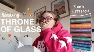 reading the THRONE OF GLASS series for the FIRST TIME (non-spoiler & spoiler sections)