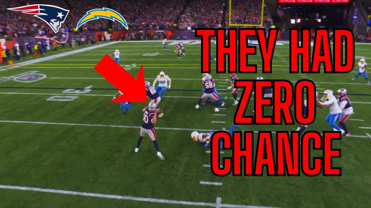 The Poor Chargers Had ZERO Answer For The New England Patriots... | Complete BEATING |