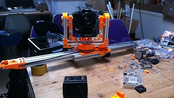 Motorizied Do It Yourself Slider for Timelapse and Video, first outdoortest