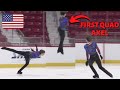 ILIA MALININ LANDS QUAD AXEL!