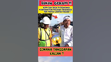 BIKIN GERAM KDM DI BOHONGI KONTRAKTOR #kdm #dedimulyaditerbaru #gubernurjabar