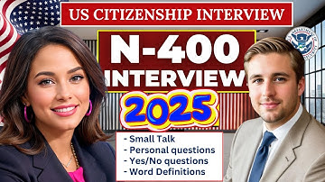 2025 U.S. Citizenship INTERVIEW | Real Applicant Interview N-400 Naturalization Interview | USCIS