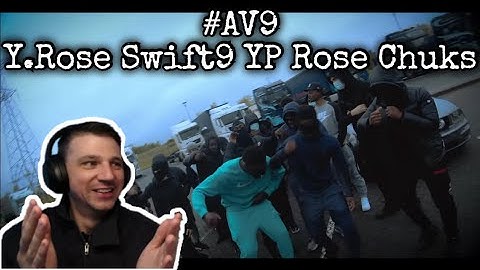 #AV9 - Y.Rose x Swift9 x YP x Rose x Chuks - Intro (Music Video) | Pressplay - UK Reaction