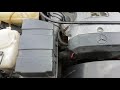 Engine Compression test Mercedes W124 C124 E220 M111.960