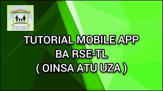 Tutorial Mobile App.RSE-TL screenshot 1