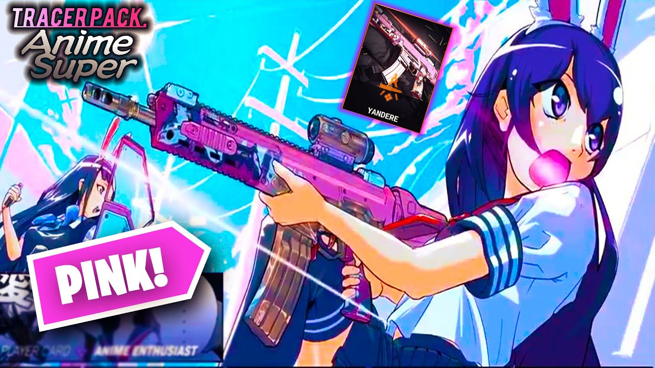 New Yandere Anime Super Pink Tracer Fire On Modern Warfare Tracer Pack Anime Super Warzone Youtube