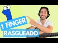 How to Play the 1-Finger (i) Flamenco Guitar Rasgueado