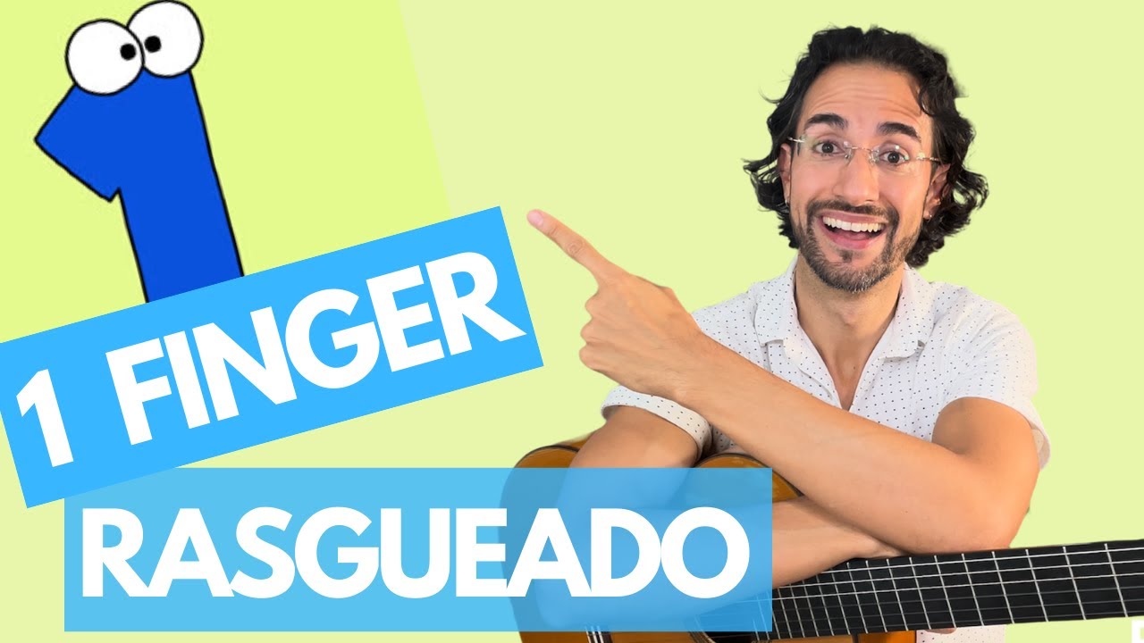 How to Play the 1-Finger (i) Flamenco Guitar Rasgueado